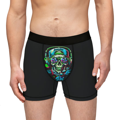 Men's Boxers Skull black (AOP)