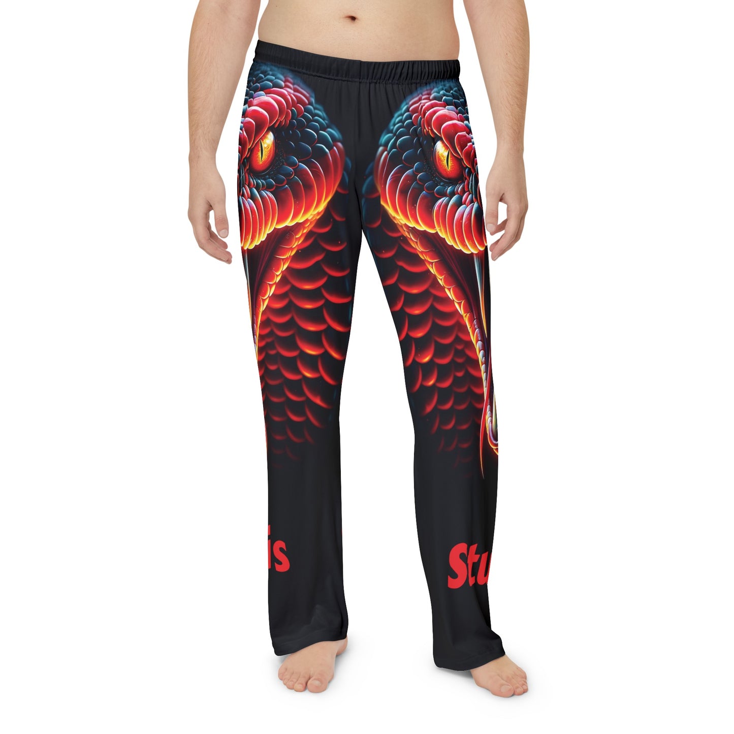 Men's Pajama Pants Snakehead (AOP)