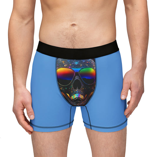 Men's Boxers Rainbow Skull (AOP)