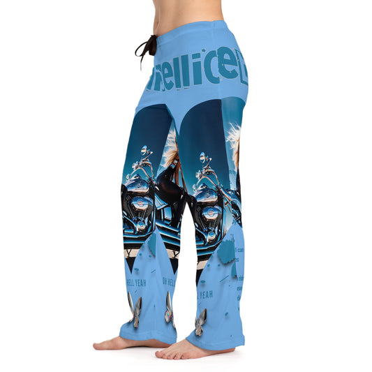 Women's Pajama Pants Biker Girl (AOP)