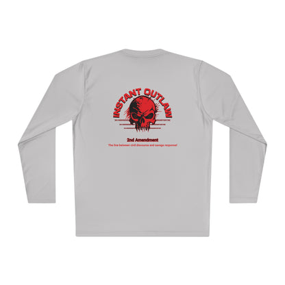 Image front and back - "2nd Amendment" - Lightweight Long Sleeve Tee