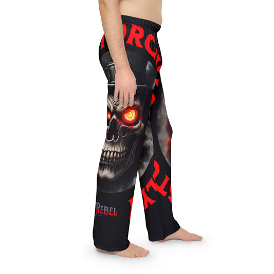 Men's Pajama Pants Red Eyes (AOP)