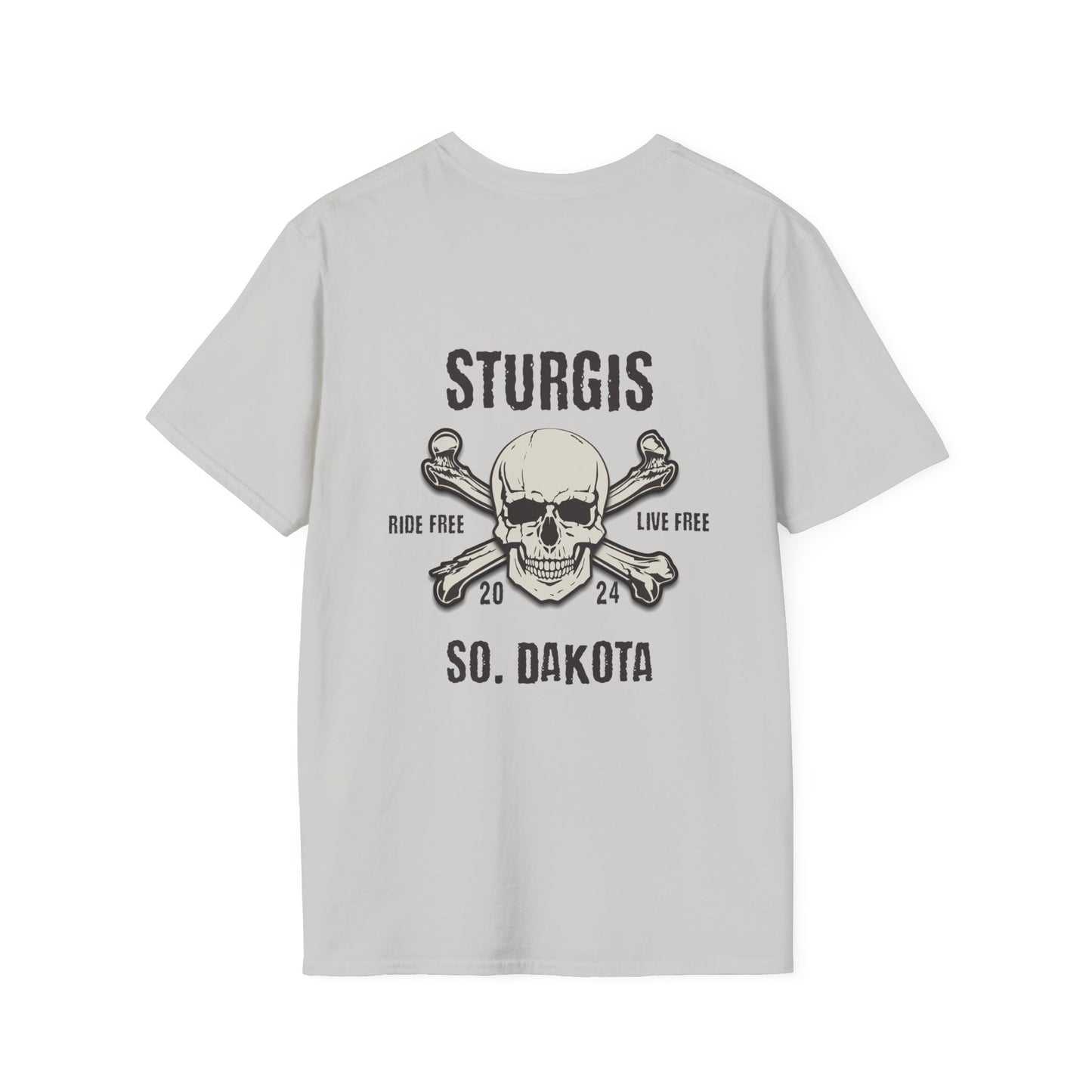 Sturgis Skull Unisex Softstyle T-Shirt