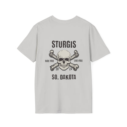 Sturgis Skull Unisex Softstyle T-Shirt