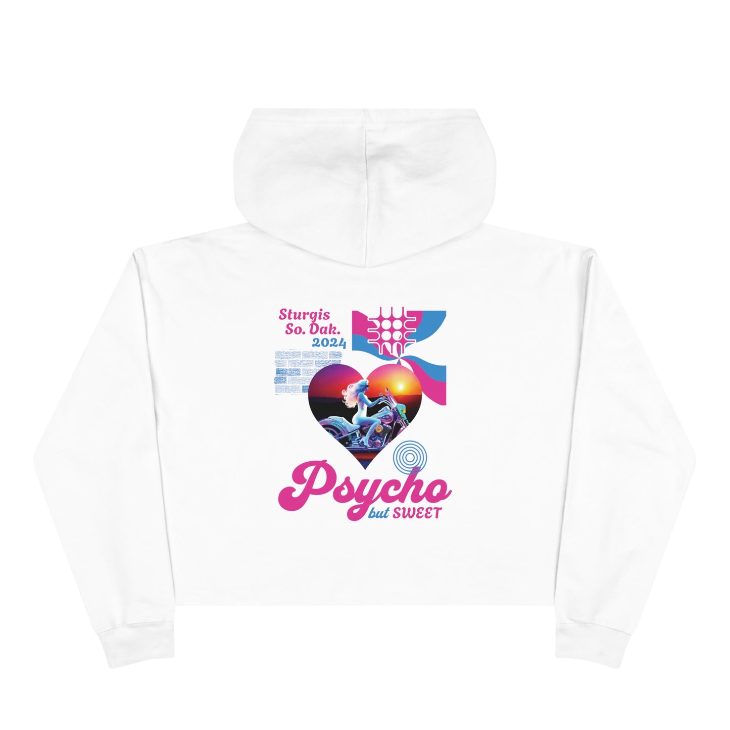 Image front and back - Crop Hoodie