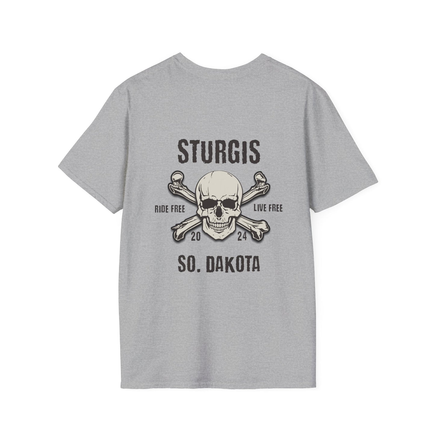 Sturgis Skull Unisex Softstyle T-Shirt