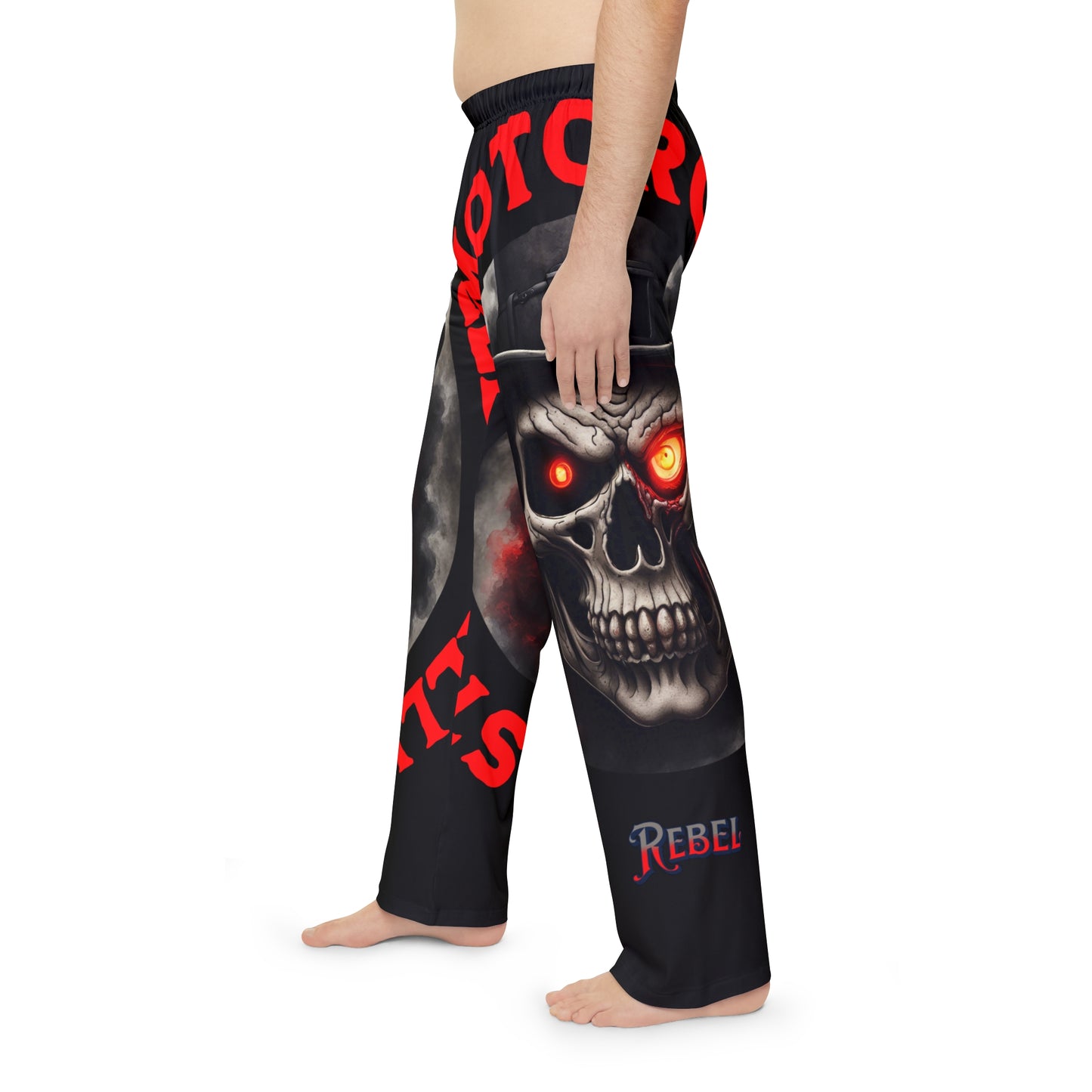 Men's Pajama Pants Red Eyes (AOP)