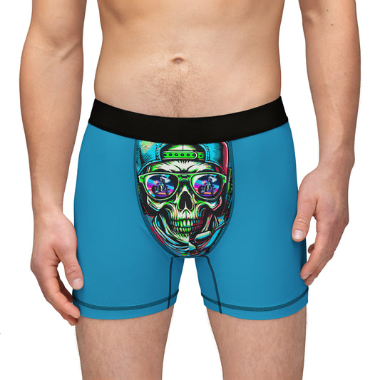 Men's Boxers  Green Skull (AOP)