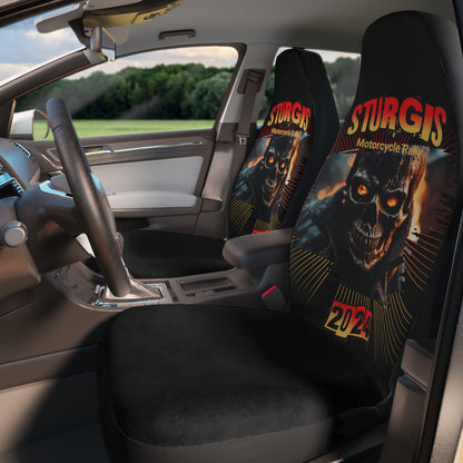 Polyester Car Seat Covers Skull