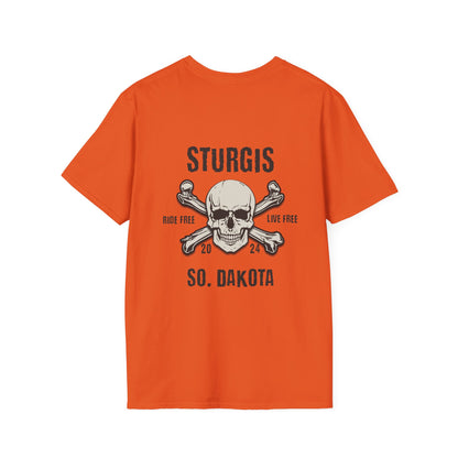 Sturgis Skull Unisex Softstyle T-Shirt