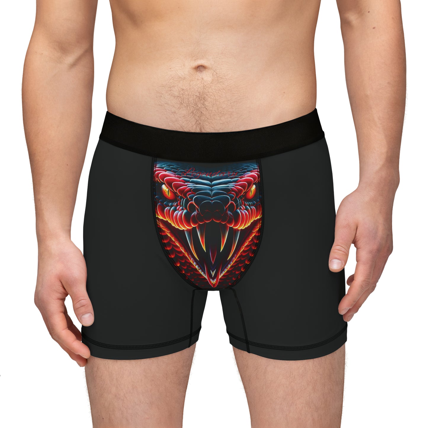 Men's Boxers Snake Black(AOP)